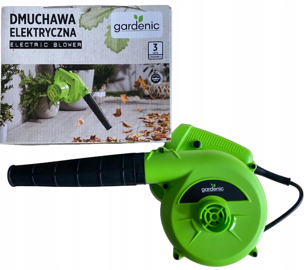 Elektryczna dmuchawa do liści 400W – Idealne rozwiązanie do ogrodu