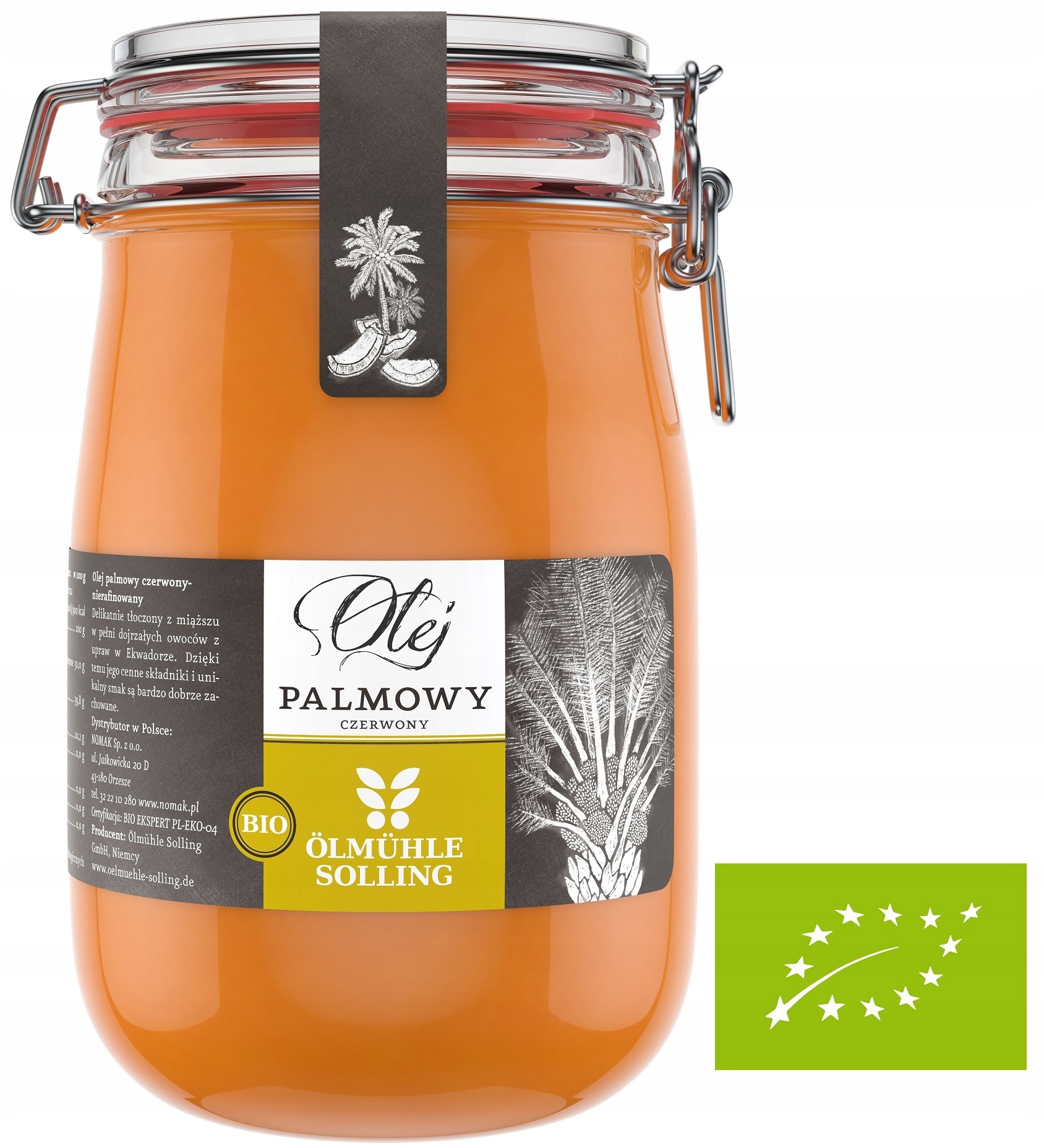 Olej palmowy czerwony Bio* 1000 ml – wybór dla zdrowej kuchni