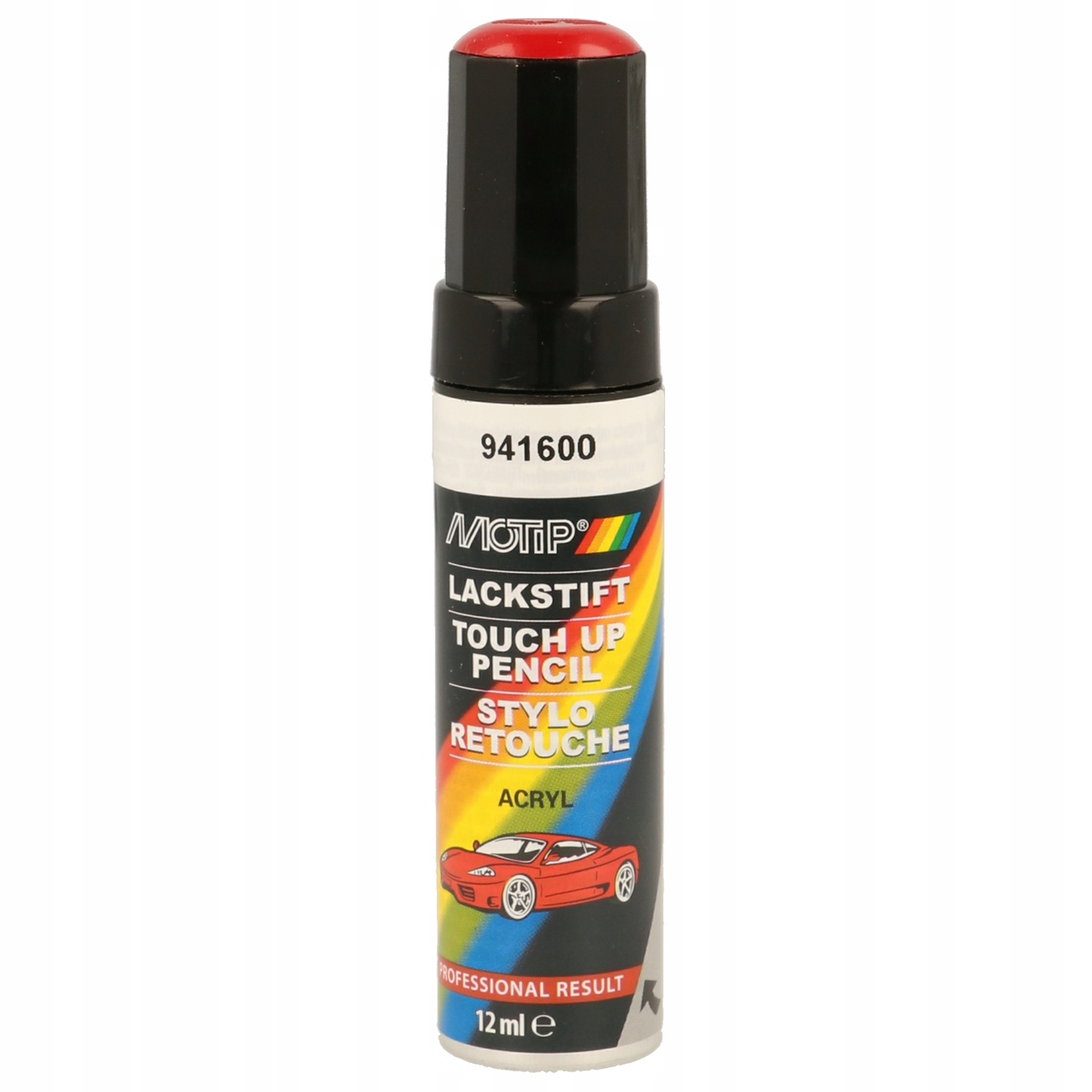 FARBA MOTIP RED 941600 GLOSS 12ML – Doskonały wybór do napraw i dekoracji