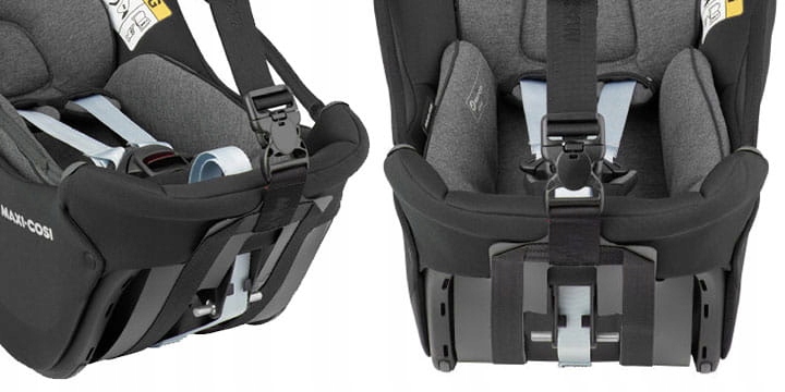 Wygodne i bezpieczne mocowanie do fotelika