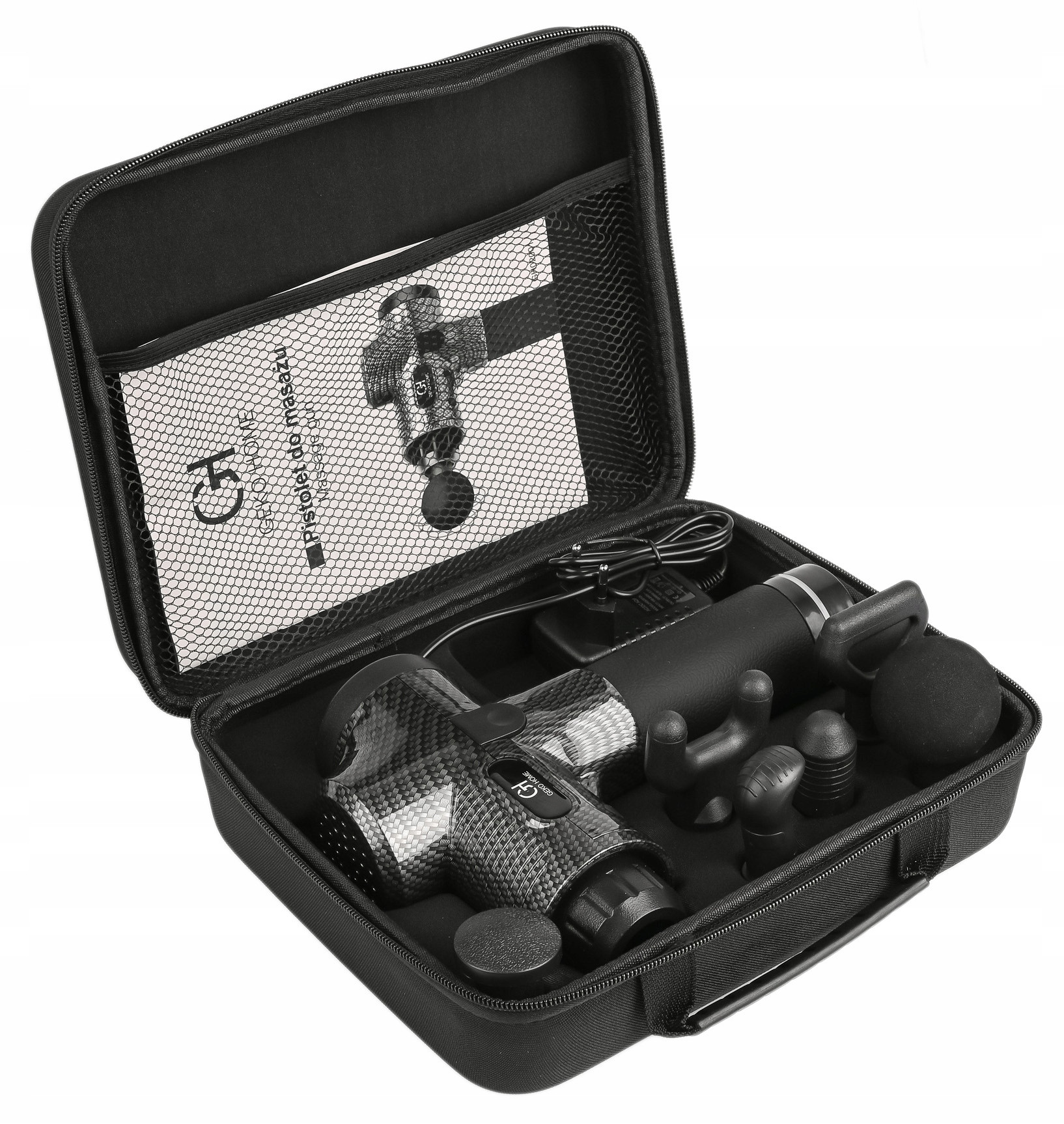 Wysoka moc 100W dla intensywnego masażu