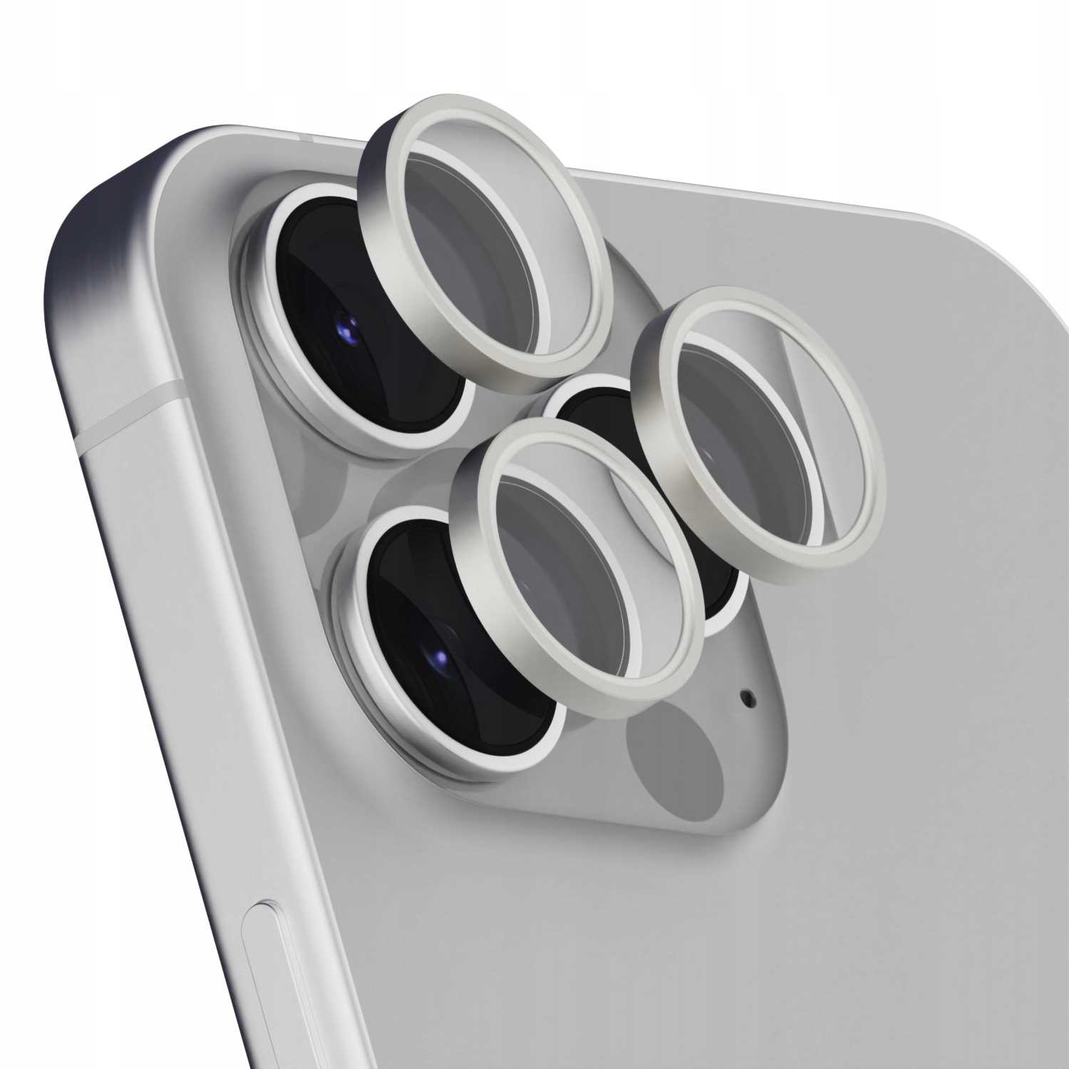Szkło na aparat SPACECASE QuickFit Camera do iPhone 16 Pro/16 Pro Max – Doskonała ochrona obiektywów