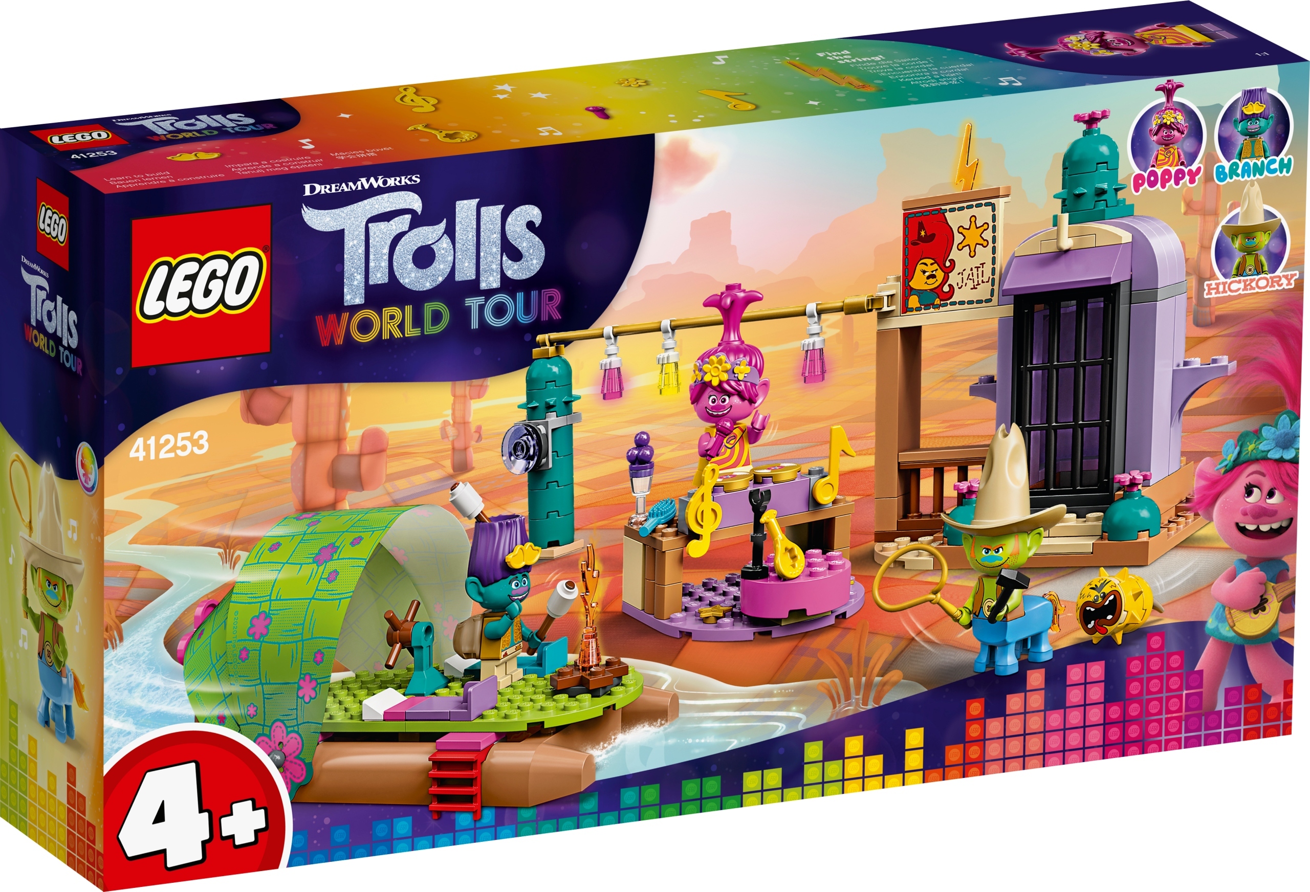 LEGO Trolls Pustkowie i przygoda na tratwie – Muzyczna przygoda dla dzieci