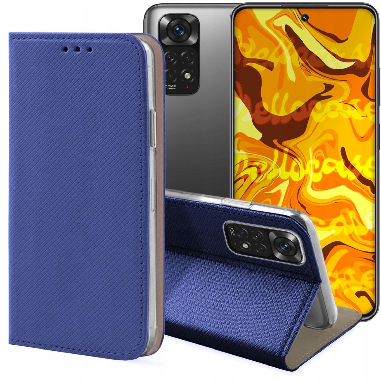 Etui z klapką do Xiaomi Redmi Note 11 4G / 11s 4G – Elegancja i funkcjonalność w jednym