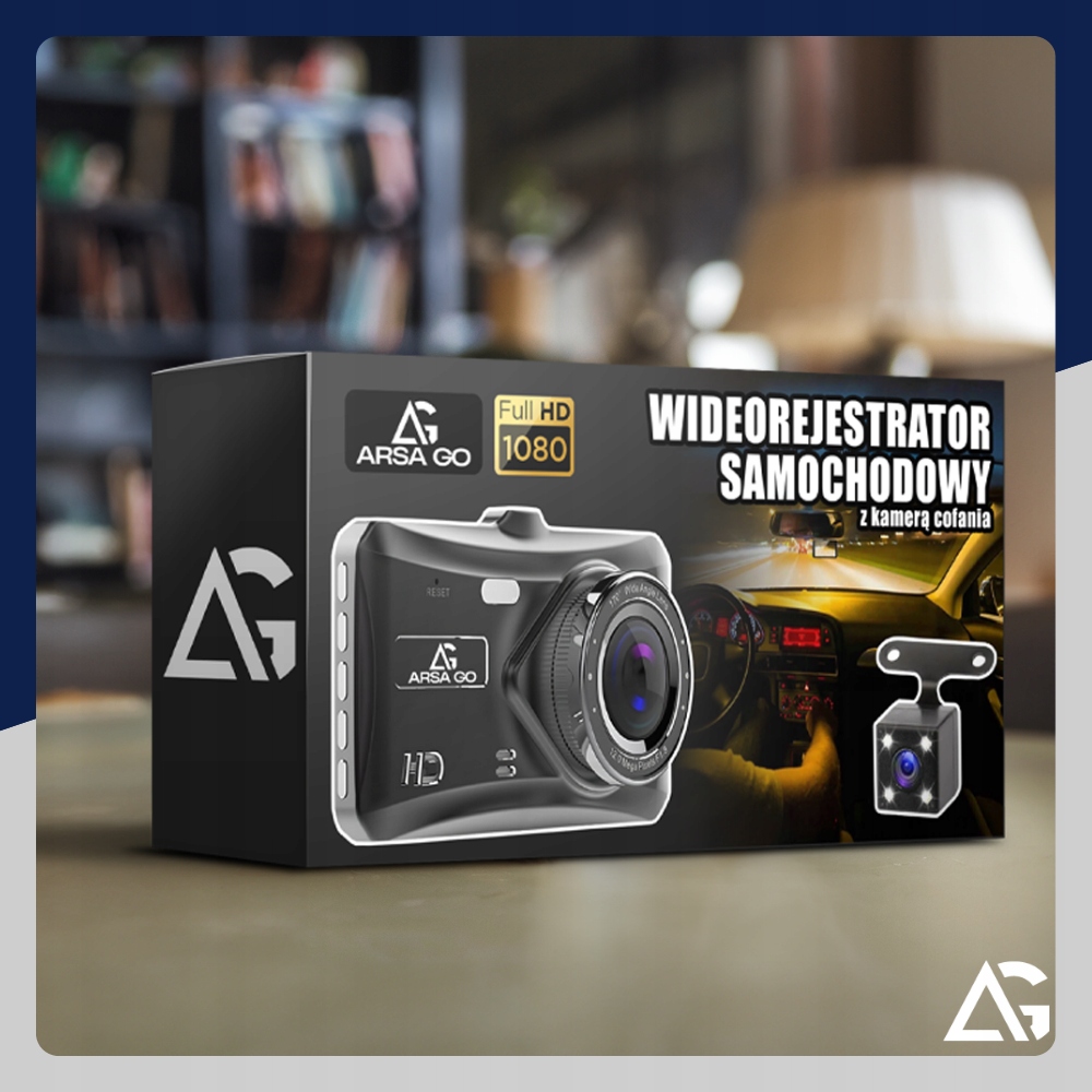 Zestaw Dwóch Kamer – Przednia i Tylna dla Pełnej Ochrony