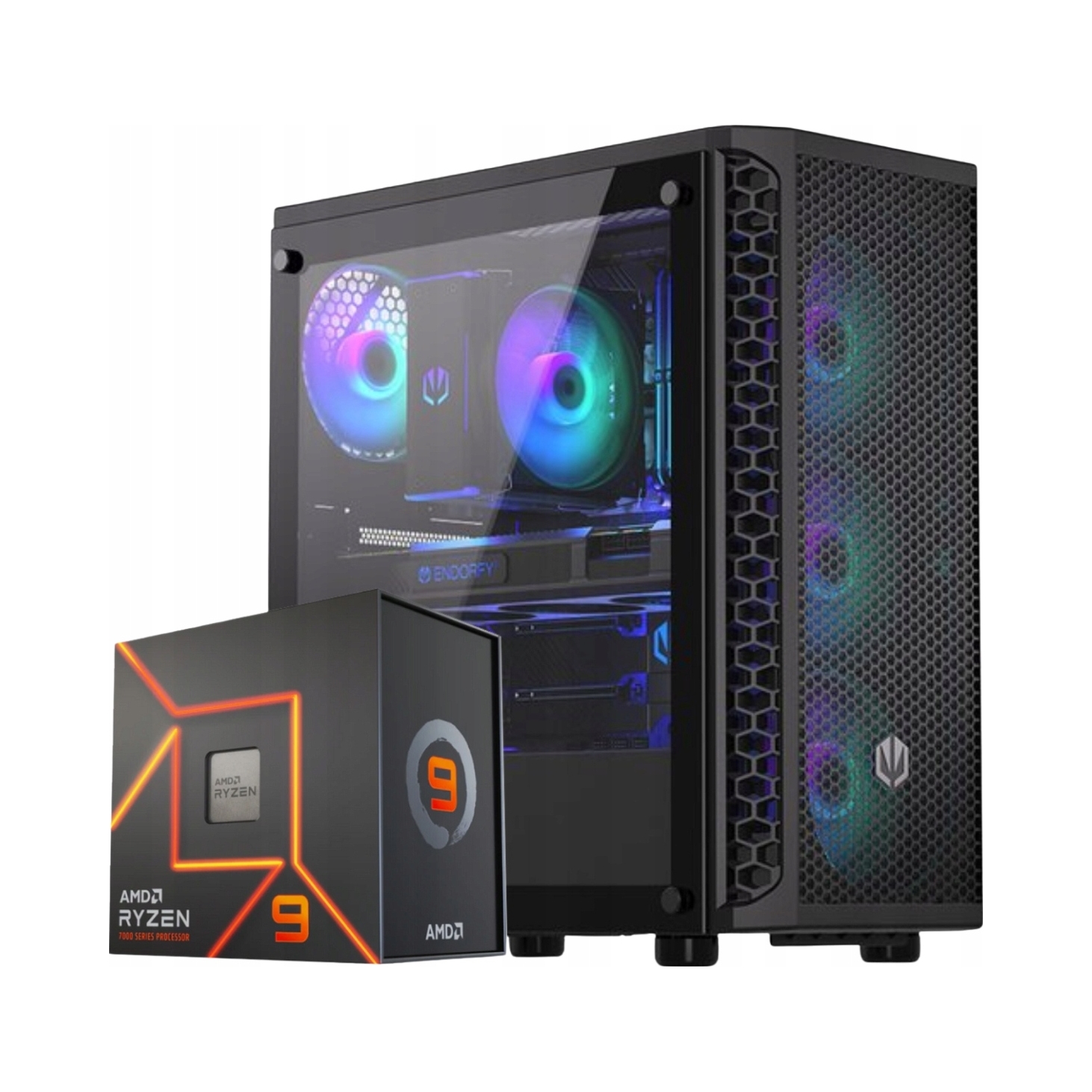 Komputer Gamingowy Ryzen 9 RTX 5070Ti 32GB DDR4 2TB M2 – Wydajność na najwyższym poziomie