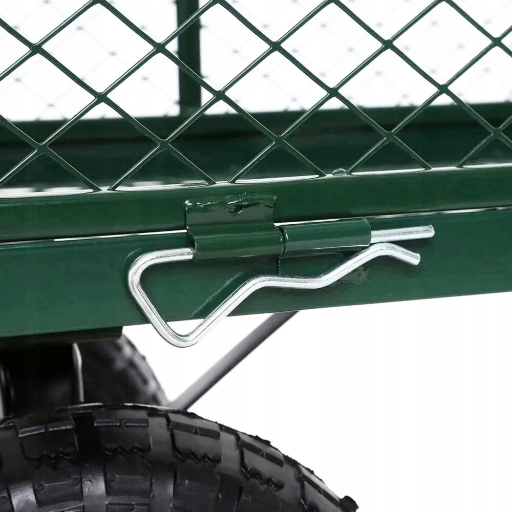 Komfort użytkowania – Pompowane koła i ergonomiczny uchwyt