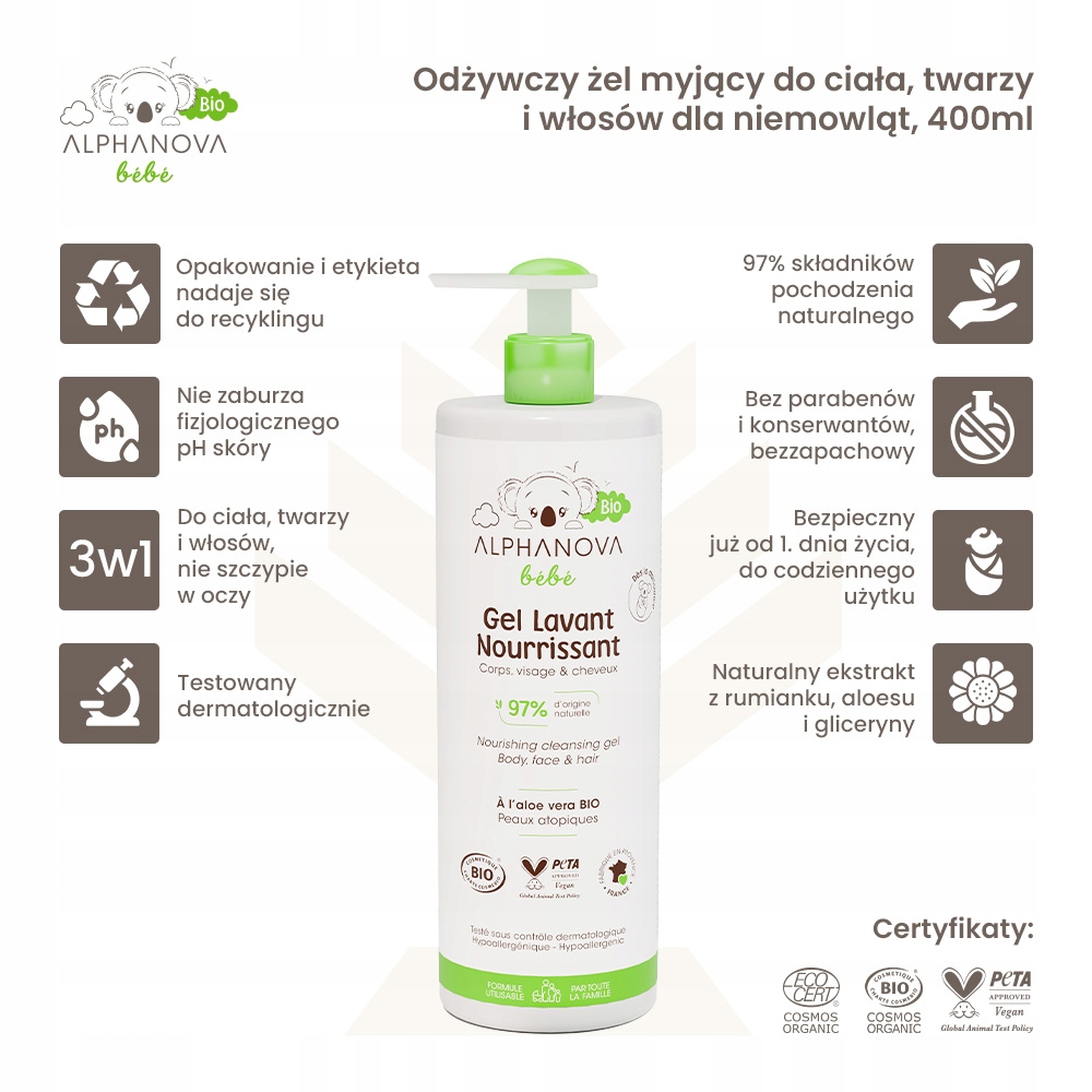 Naturalna pielęgnacja od pierwszego dnia życia