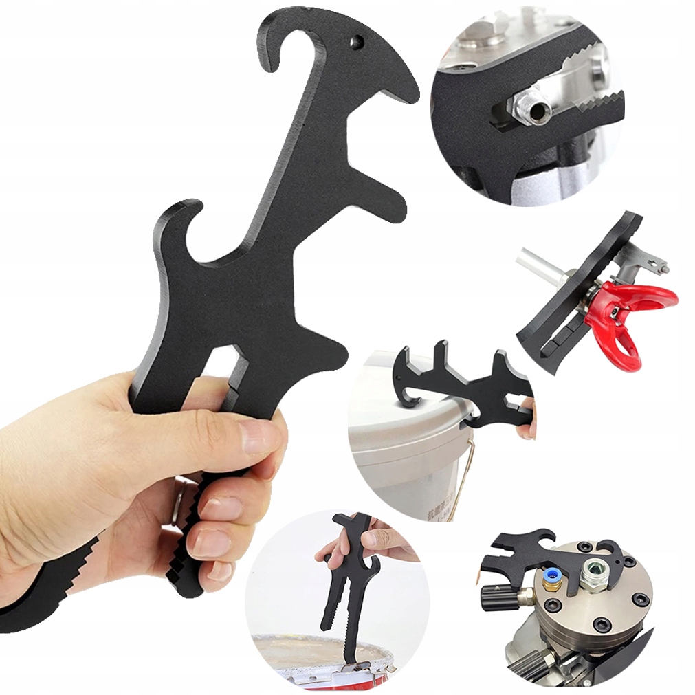 Wielozadaniowość – Idealny do montażu dyszy, osłony i węża