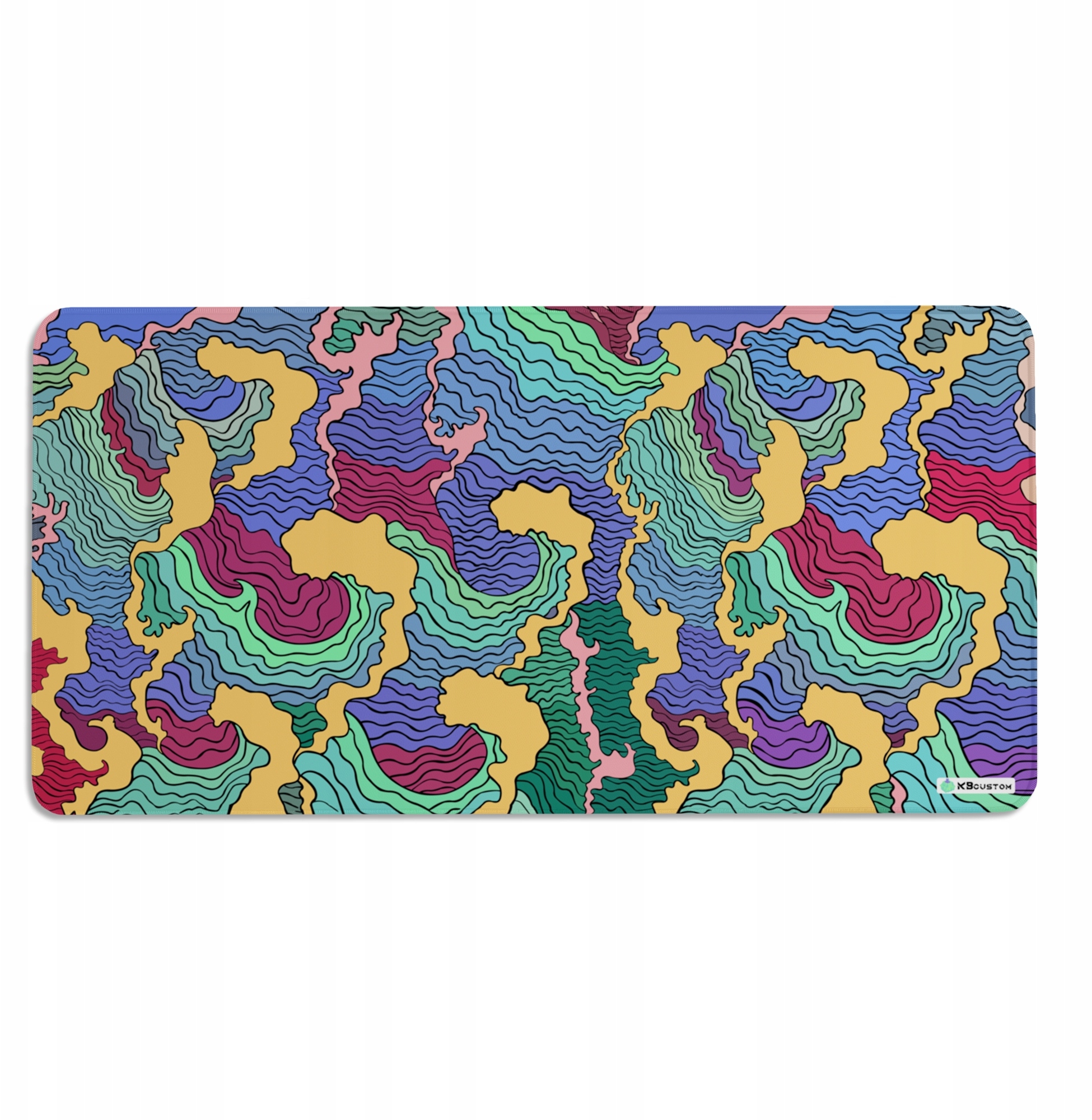 DUŻA PODKŁADKA MATA POD MYSZKĘ MYSZ 120x60cm XXXL KBcustom Na Biurko Sea 12 – Komfort i styl w jednym