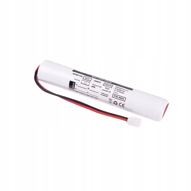 Pakiet akumulatorów NiCd 3,6V 2500mAh Vella 250 3H – Wydajność i niezawodność