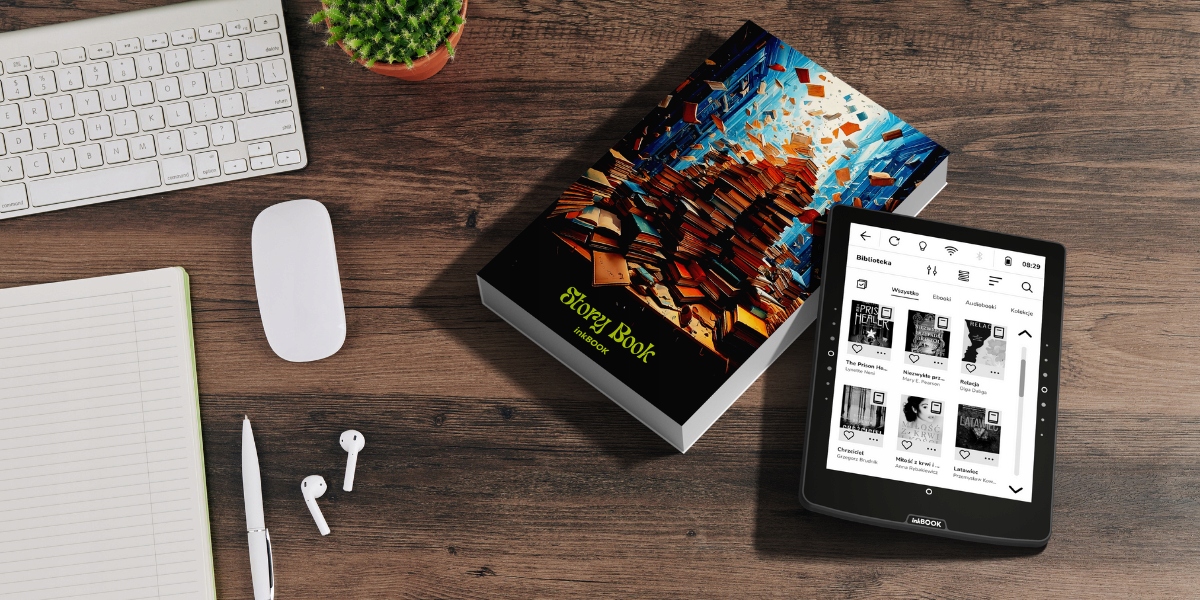 Wbudowana pamięć 32 GB – przechowuj do 20 000 e-booków