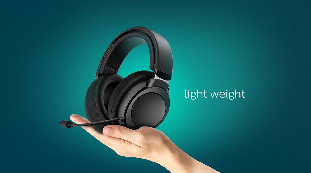 Lekka konstrukcja nauszna – Długotrwały komfort noszenia