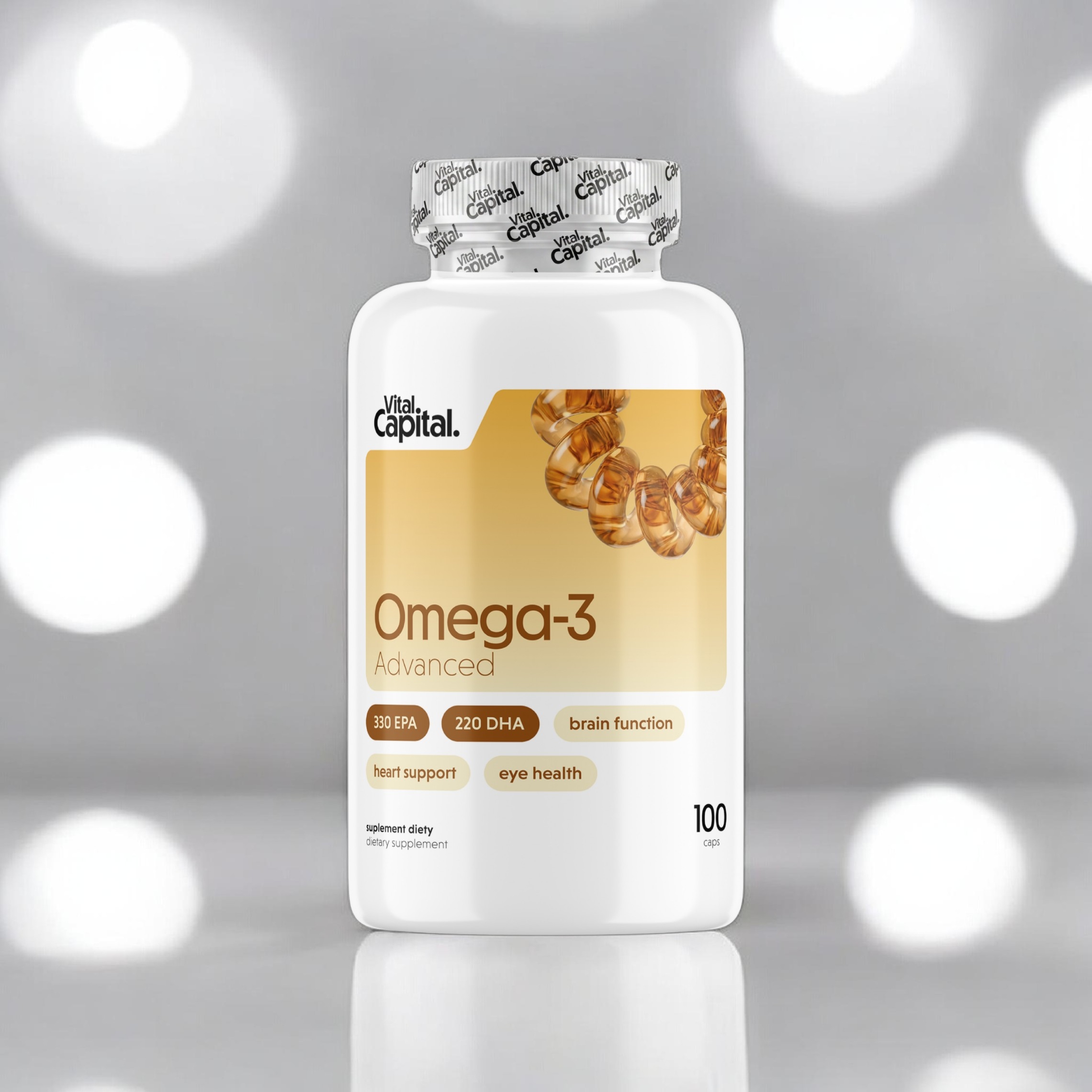 Skoncentrowane kwasy omega-3 EPA i DHA – Klucz do zdrowego serca i mózgu