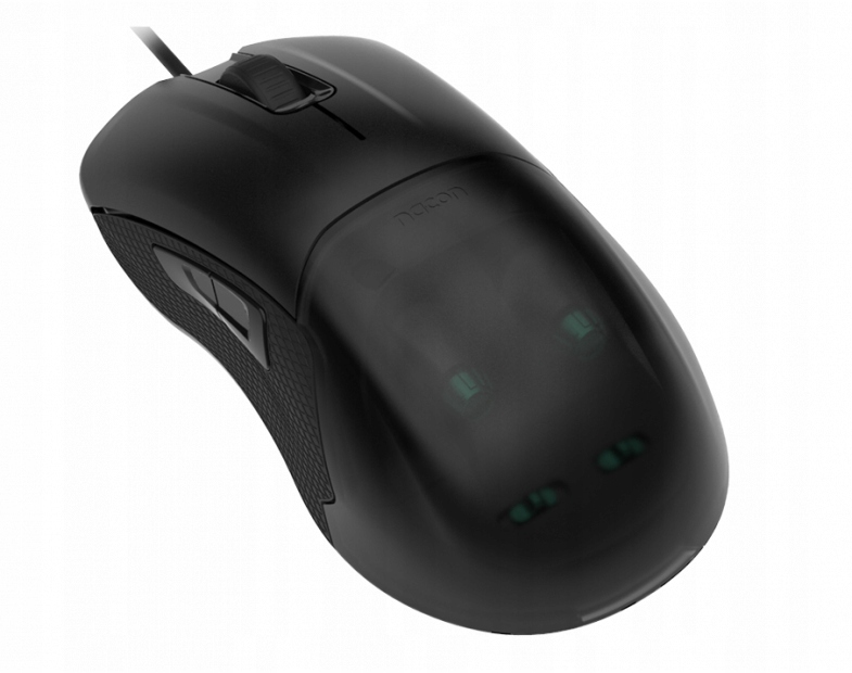 Ergonomiczna konstrukcja dla oburęcznych graczy