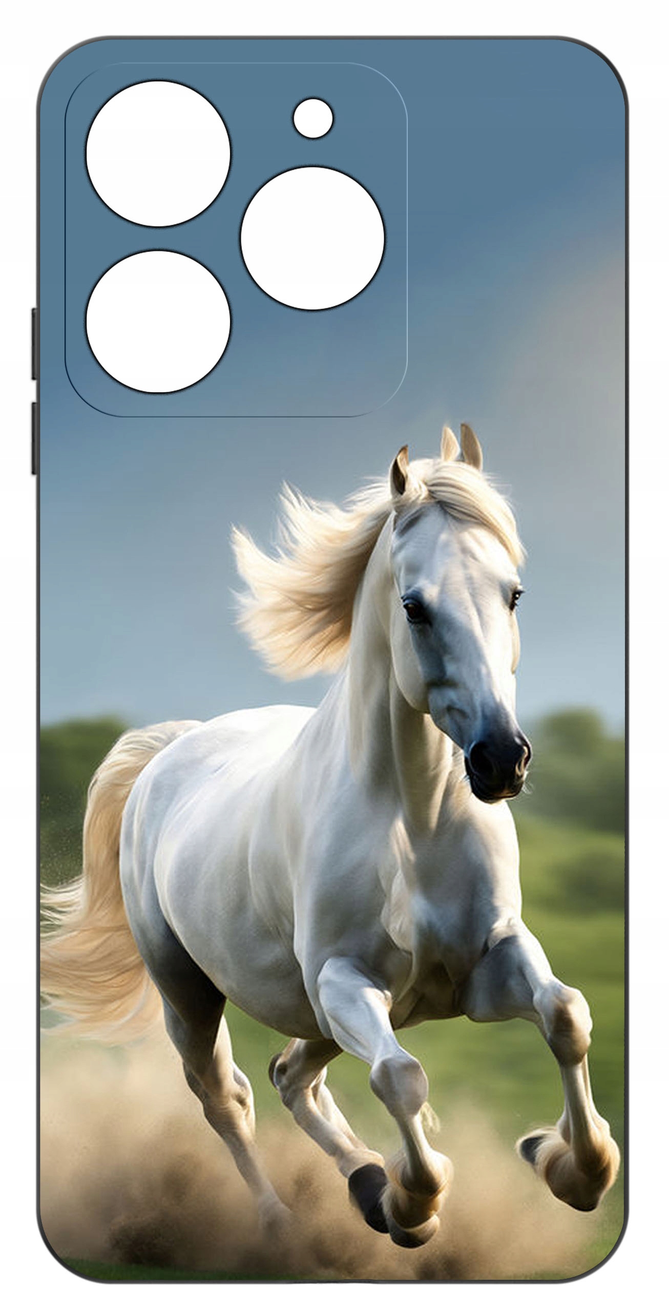 Wytrzymałe silikonowe etui z ochroną wyspy aparatów