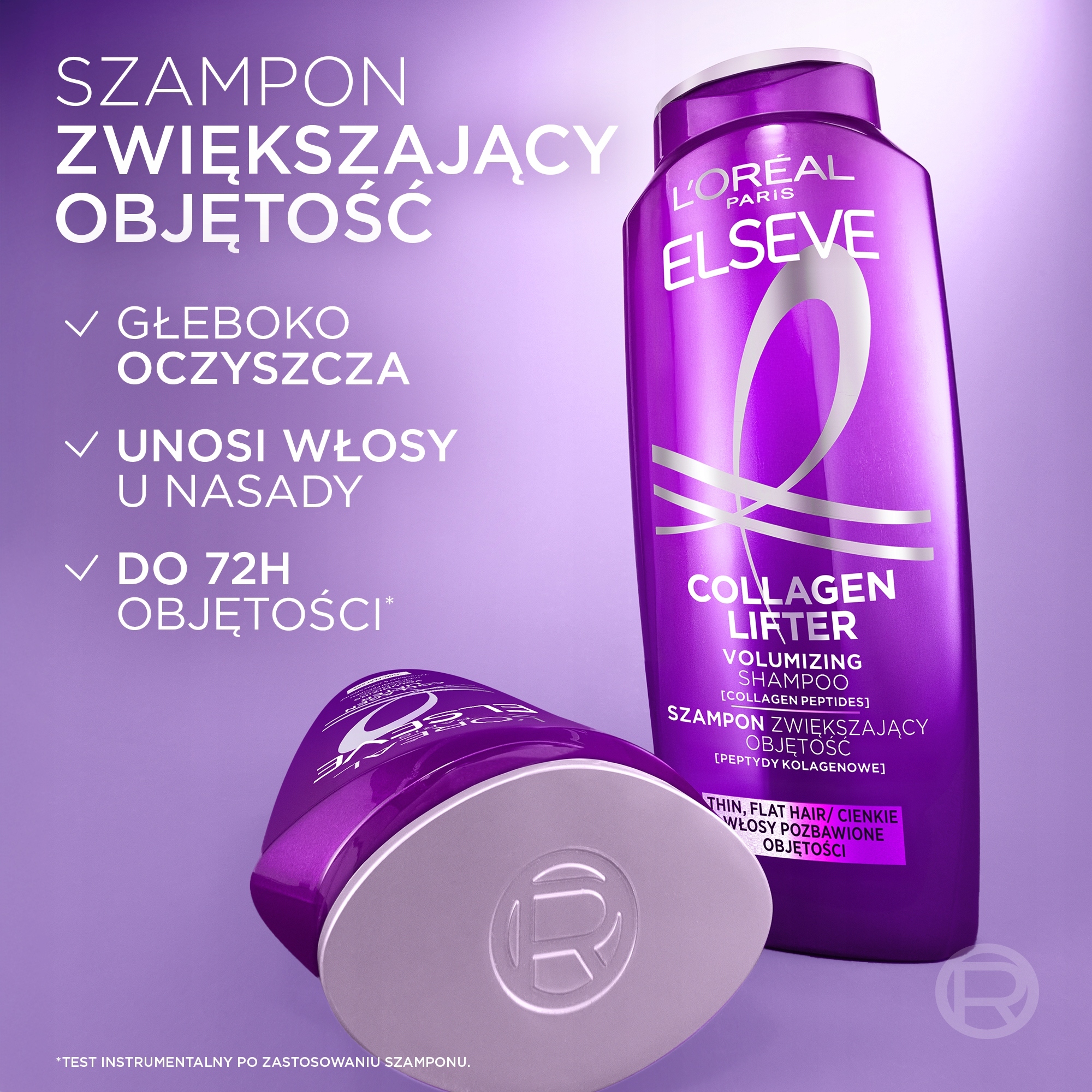 Głębokie oczyszczanie i kontrola puszenia się włosów