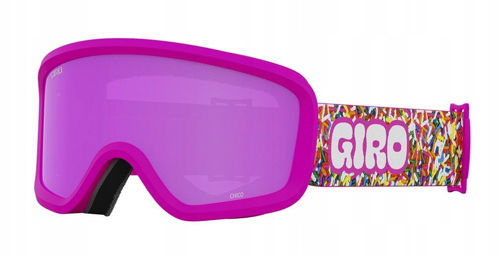 Gogle zimowe juniorskie GIRO CHICO 2.0 PINK SPRINKLES – Komfort i ochrona na stoku