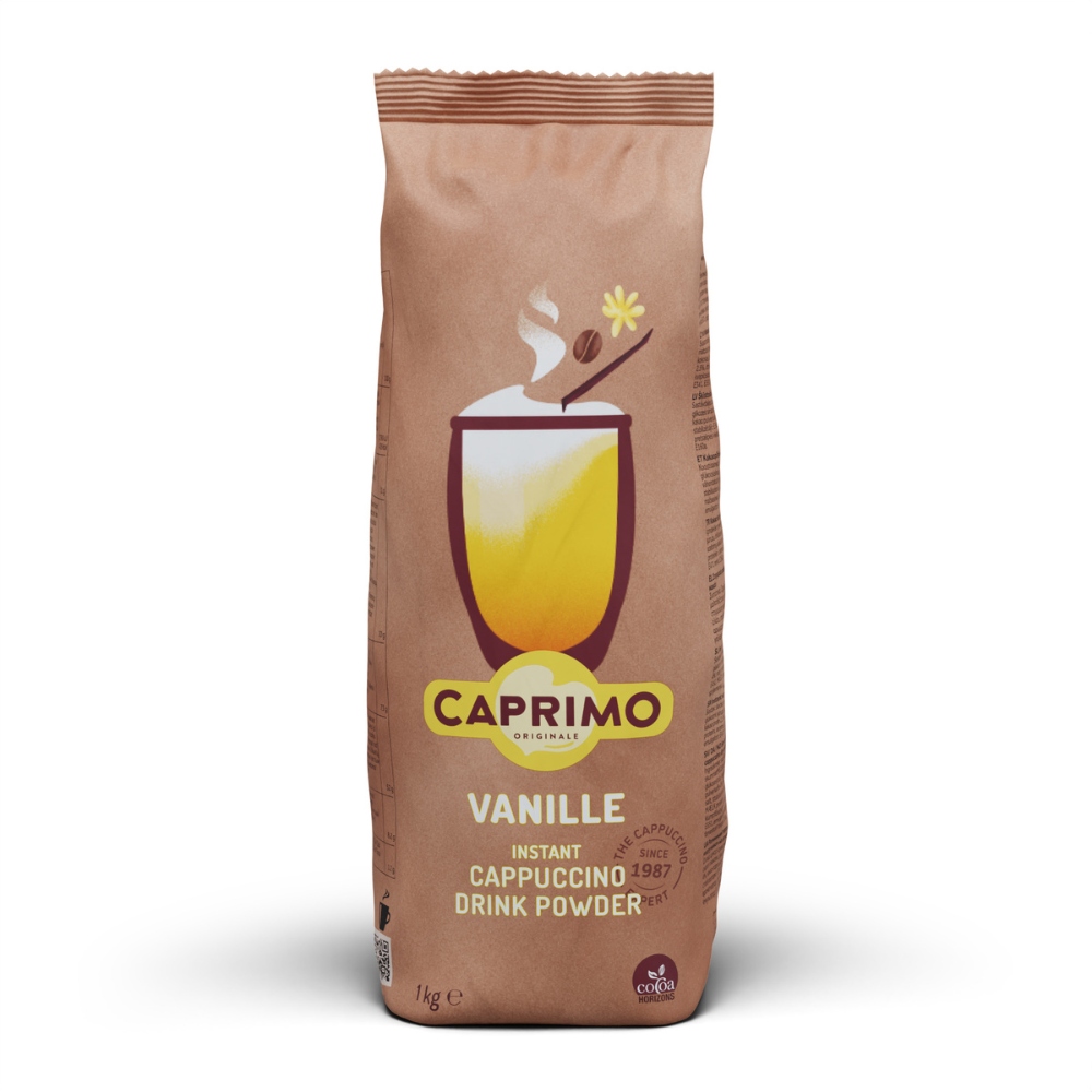 Caprimo Cappuccino Wanilia Less Sugar – Kremowa przyjemność w każdej filiżance