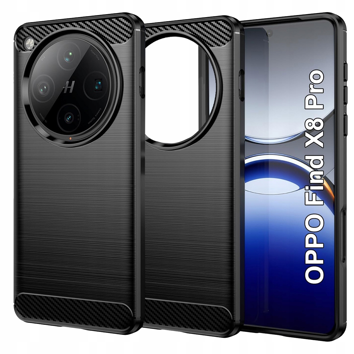 Etui Supero TPUCarbon do Oppo Find X8 Pro – Doskonała ochrona i styl