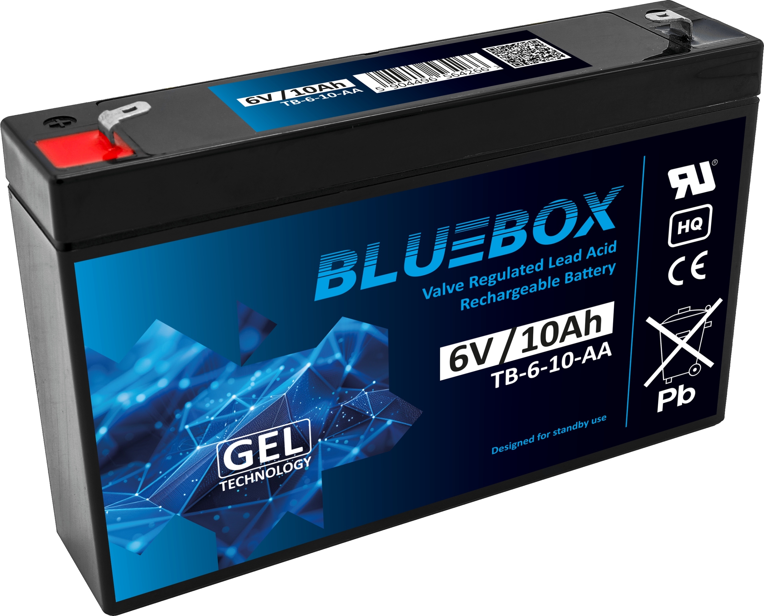 Akumulator żelowy BLUEBOX DO ZABAWEK UPS 6V 10Ah – Niezawodne zasilanie awaryjne