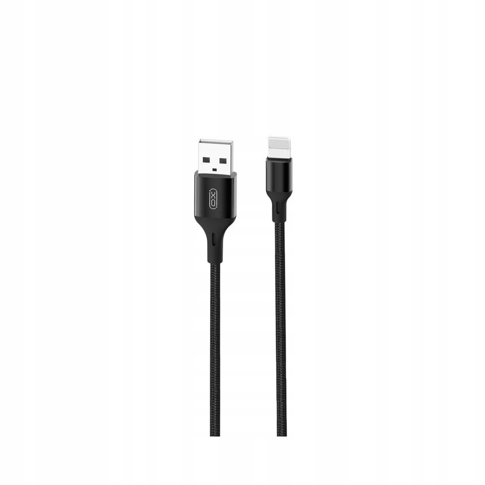 XO kabel NB143 USB - Lightning 2,0 m 2,4A czarny – Idealne rozwiązanie do ładowania i synchronizacji