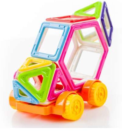 Klocki magnetyczne MAGICAL MAGNET MINI 68SZT 3+
