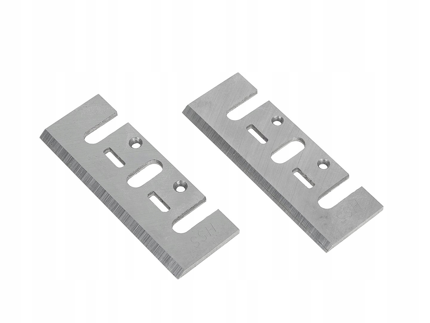 Noże do hebla szerokie - Zestaw 2 sztuk dla profesjonalnych stolarzy