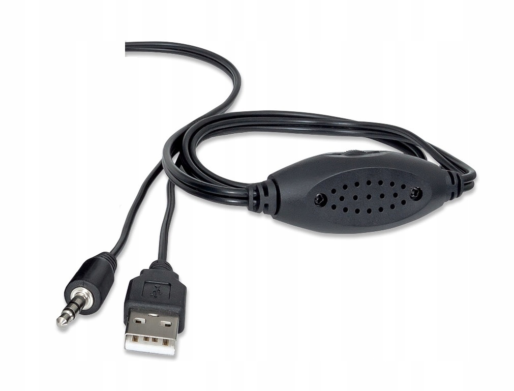 Głośniki Manhattan 161435 – Mini Głośniki Komputerowe 2.0 Jack 3.5mm z Zasilaniem USB 2x 3W, Seria 2600