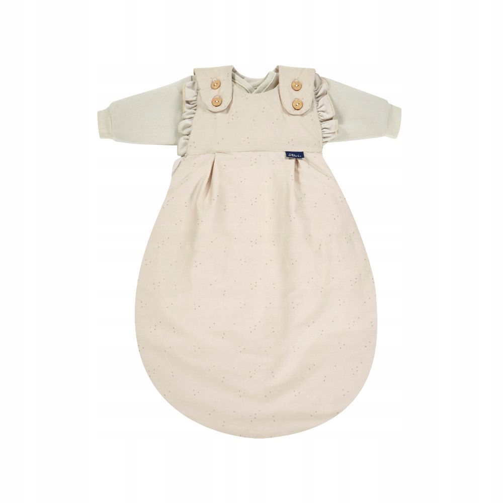 Alvi Baby-Mäxchen, Śpiworek 3-częściowy Volant 50/56 – Komfortowy sen dla Twojego dziecka