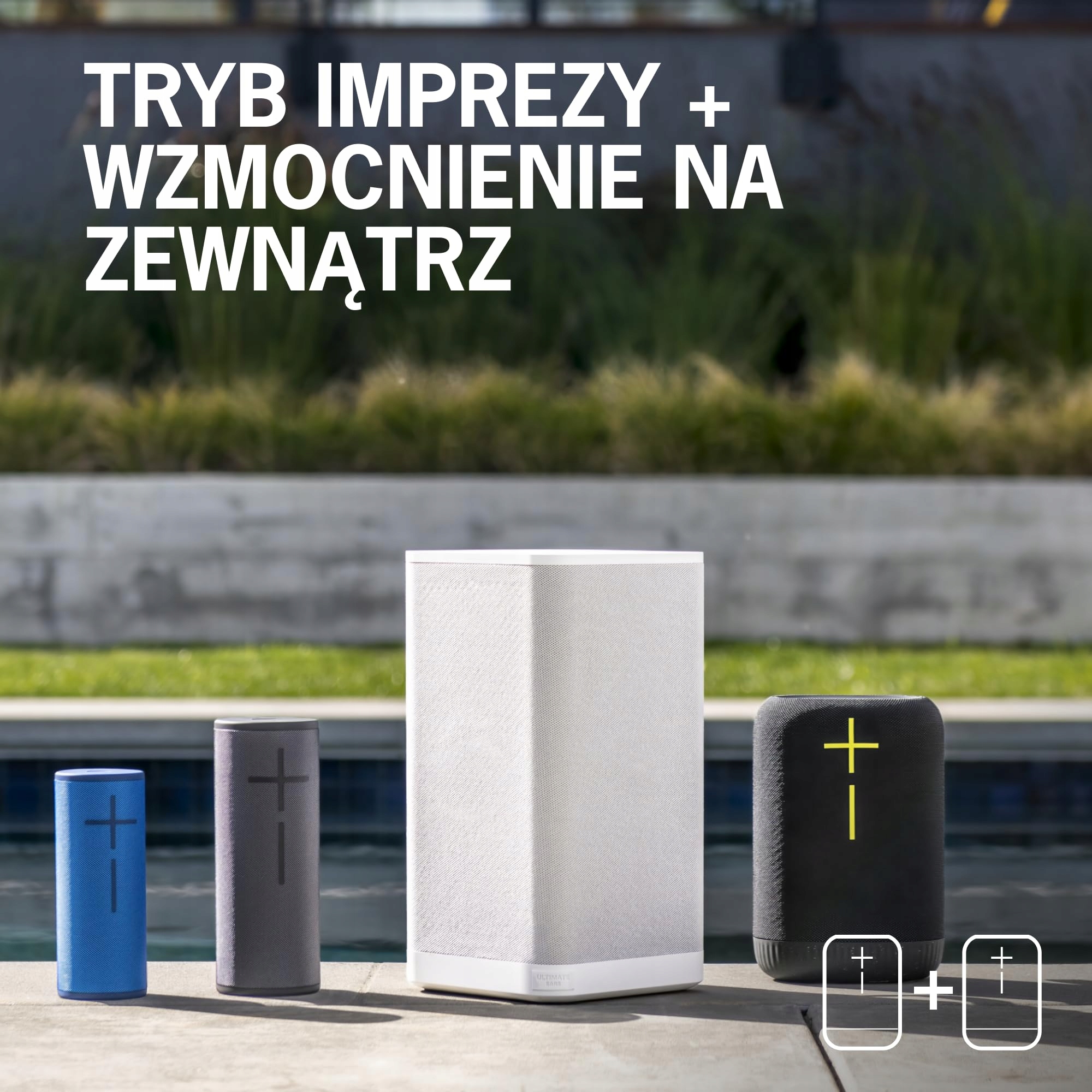 Tryb imprezy – Połącz głośniki dla jeszcze lepszego brzmienia