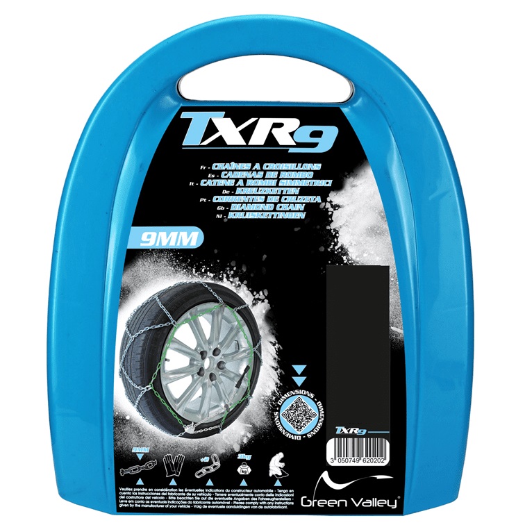 Wytrzymałość i lekkość łańcuchów śniegowych Green Valley*