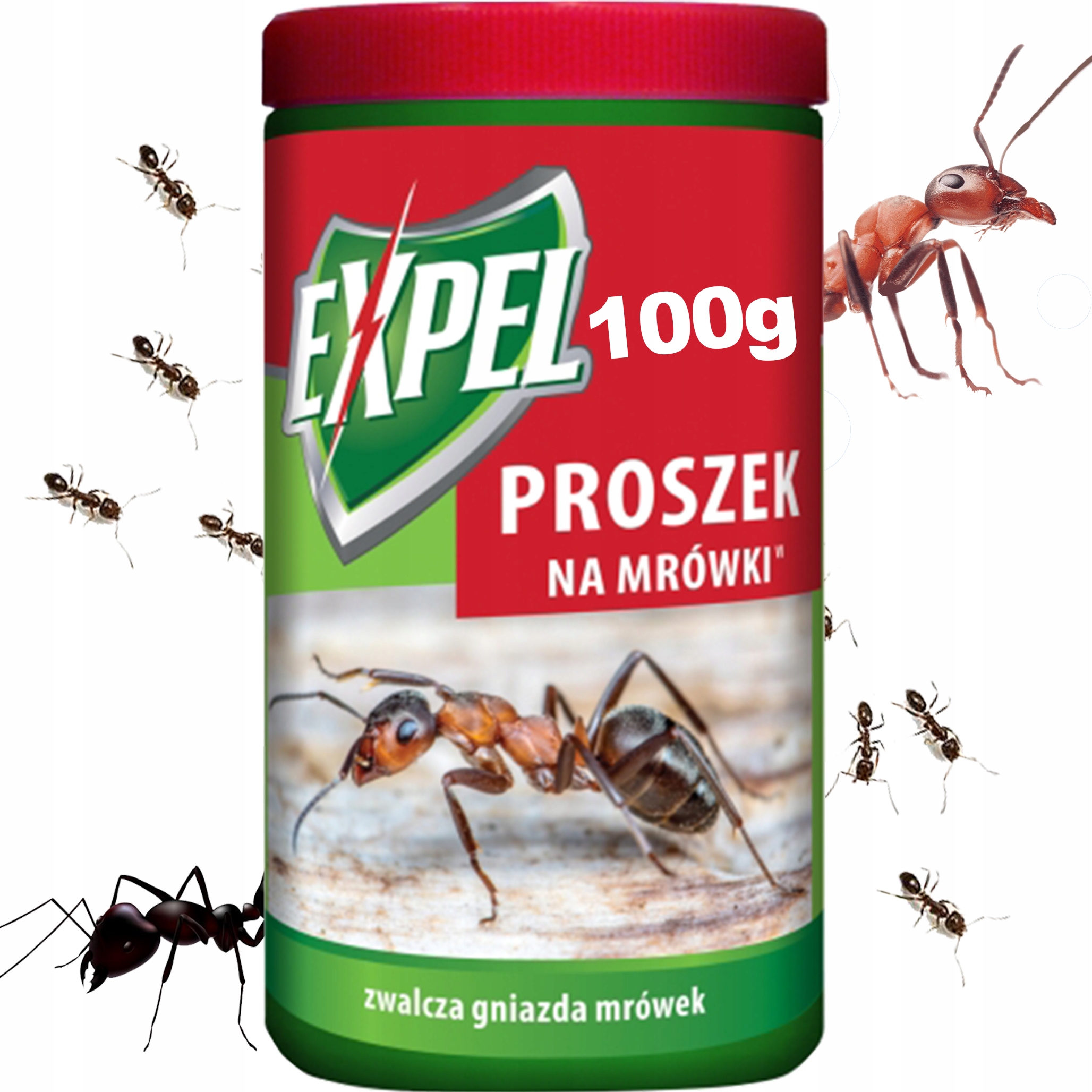EXPEL - proszek na mrówki 100g – Skuteczne rozwiązanie w walce z mrówkami
