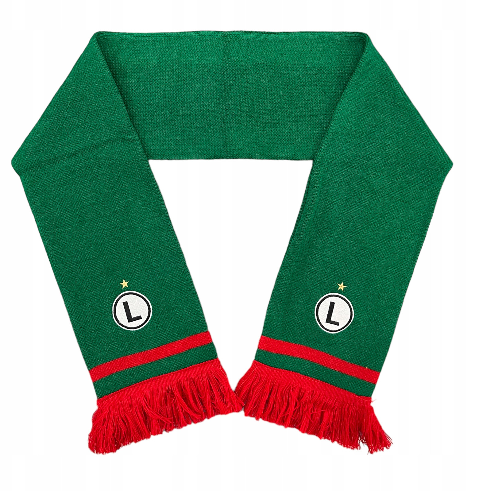 Legia Warszawa oficjalny szalik klubowy Legia (L) ZIELONY – Wyraź swoje wsparcie dla drużyny