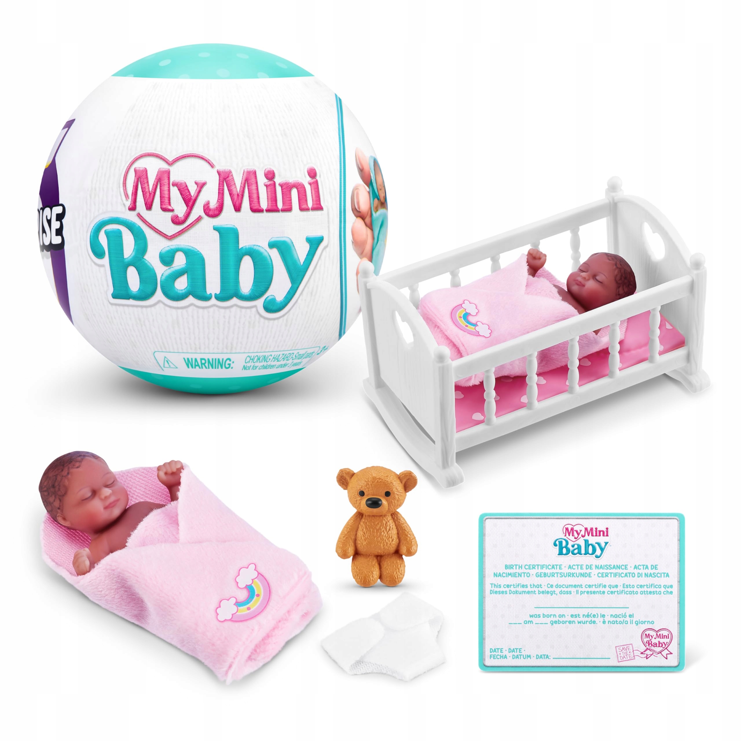 My Mini Baby Zestaw Miniaturowy Seria 1 – Idealna zabawa dla dziewczynek