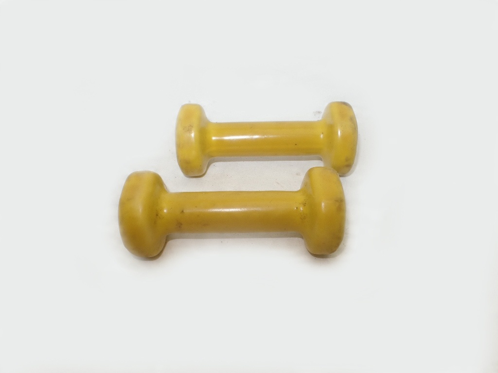 Zestaw 2x 2 kg hantle hantelki ciężarki fitness – Idealny wybór do treningu
