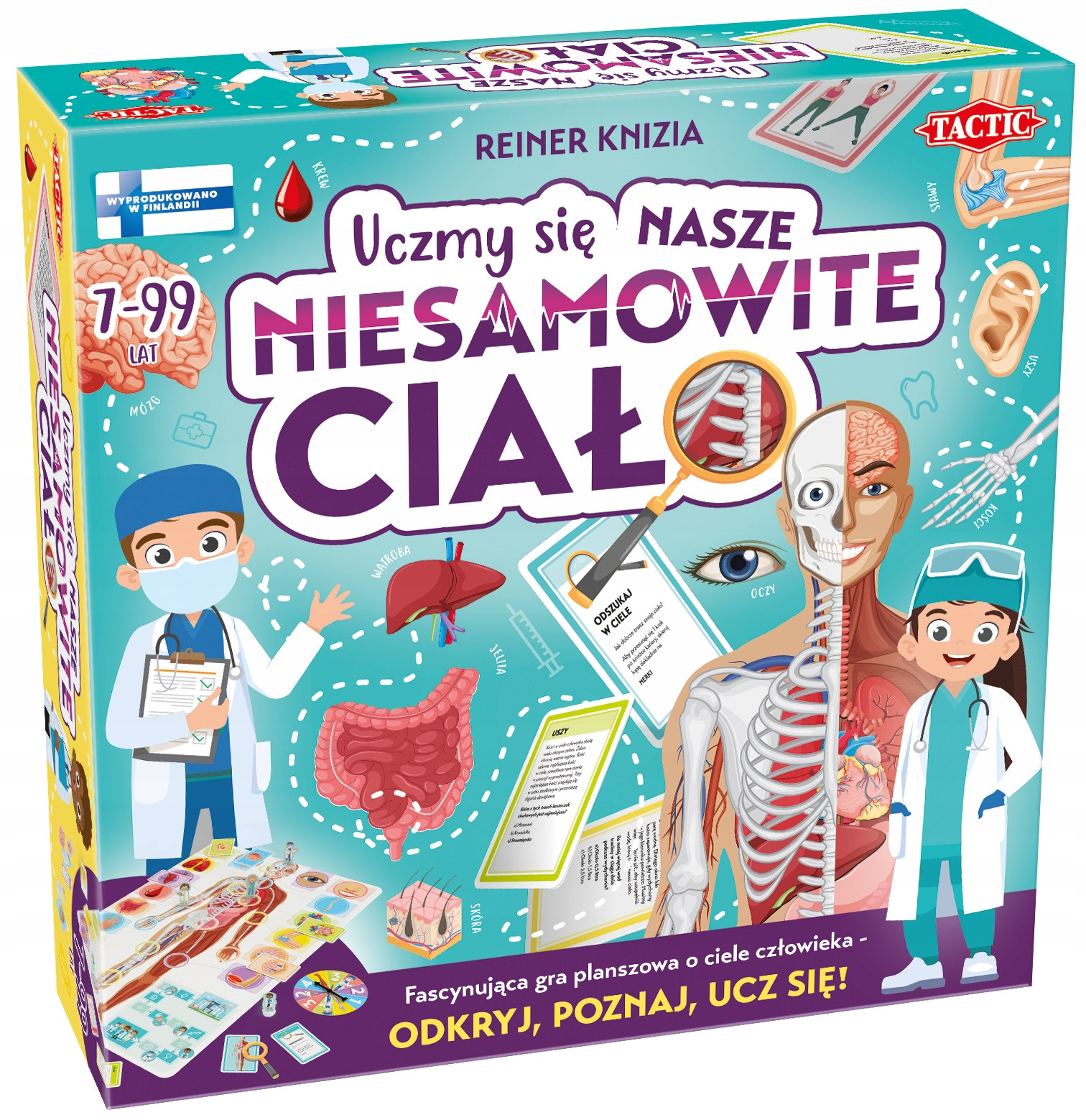 Gra Nasze Niesamowite Ciało 60551 – Odkryj fascynujący świat ludzkiego organizmu