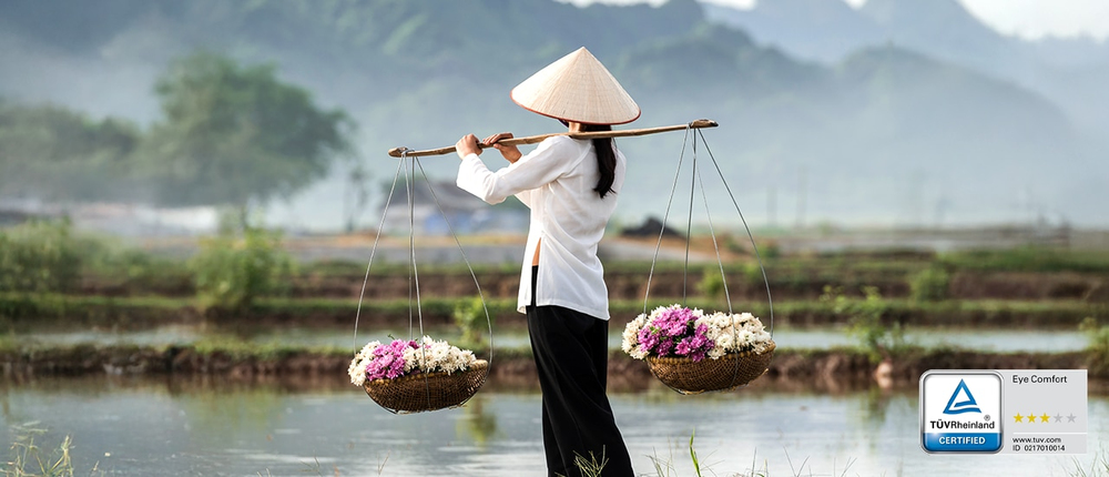 Komfort oglądania – Certyfikat TüV Rheinland® dla zdrowia oczu