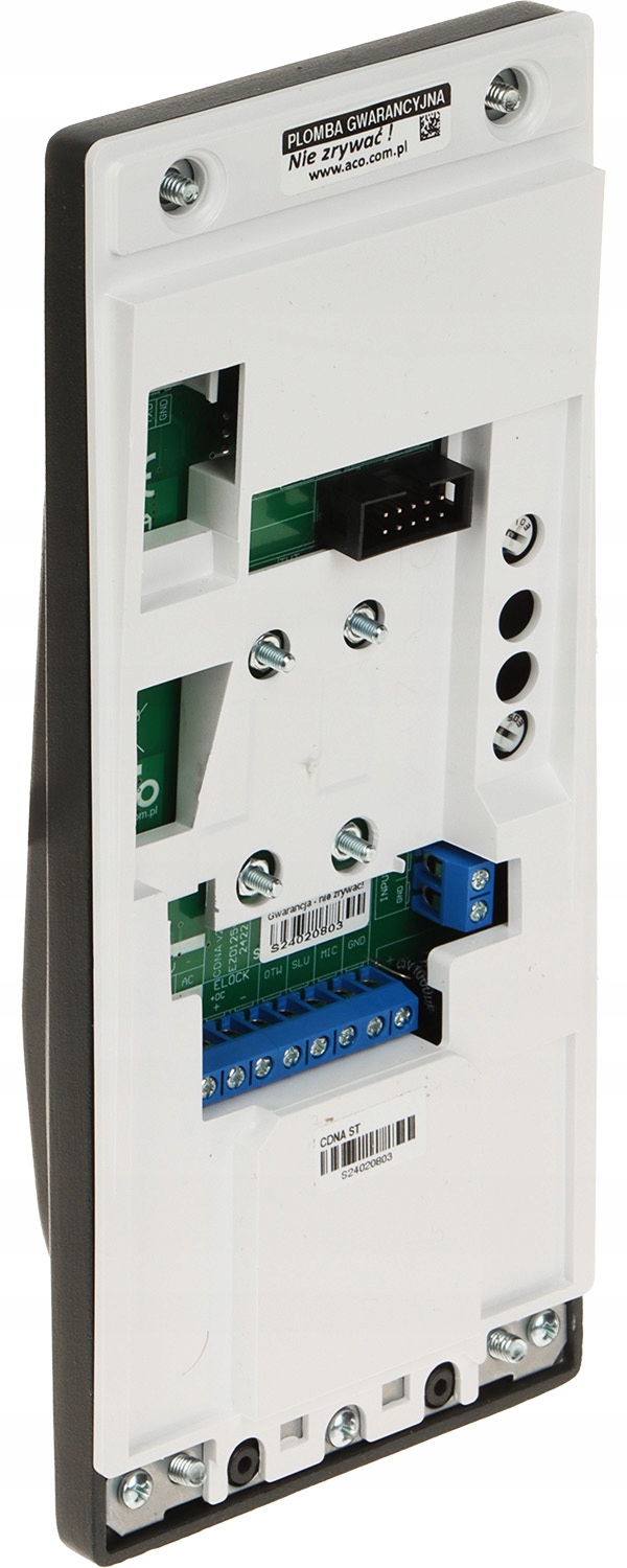 Typ instalacji – Przewodowy system domofonowy