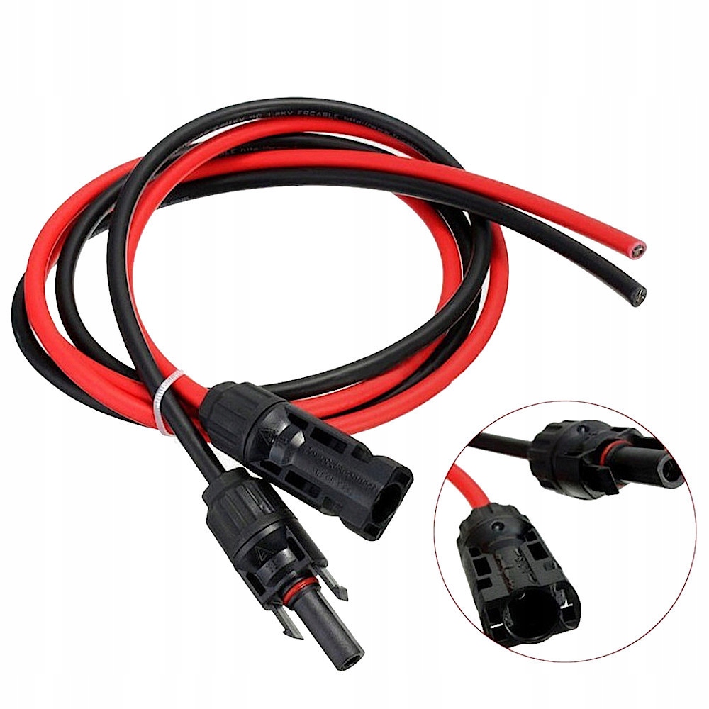 Kompletne akcesoria – Kable solarne i inne elementy zestawu