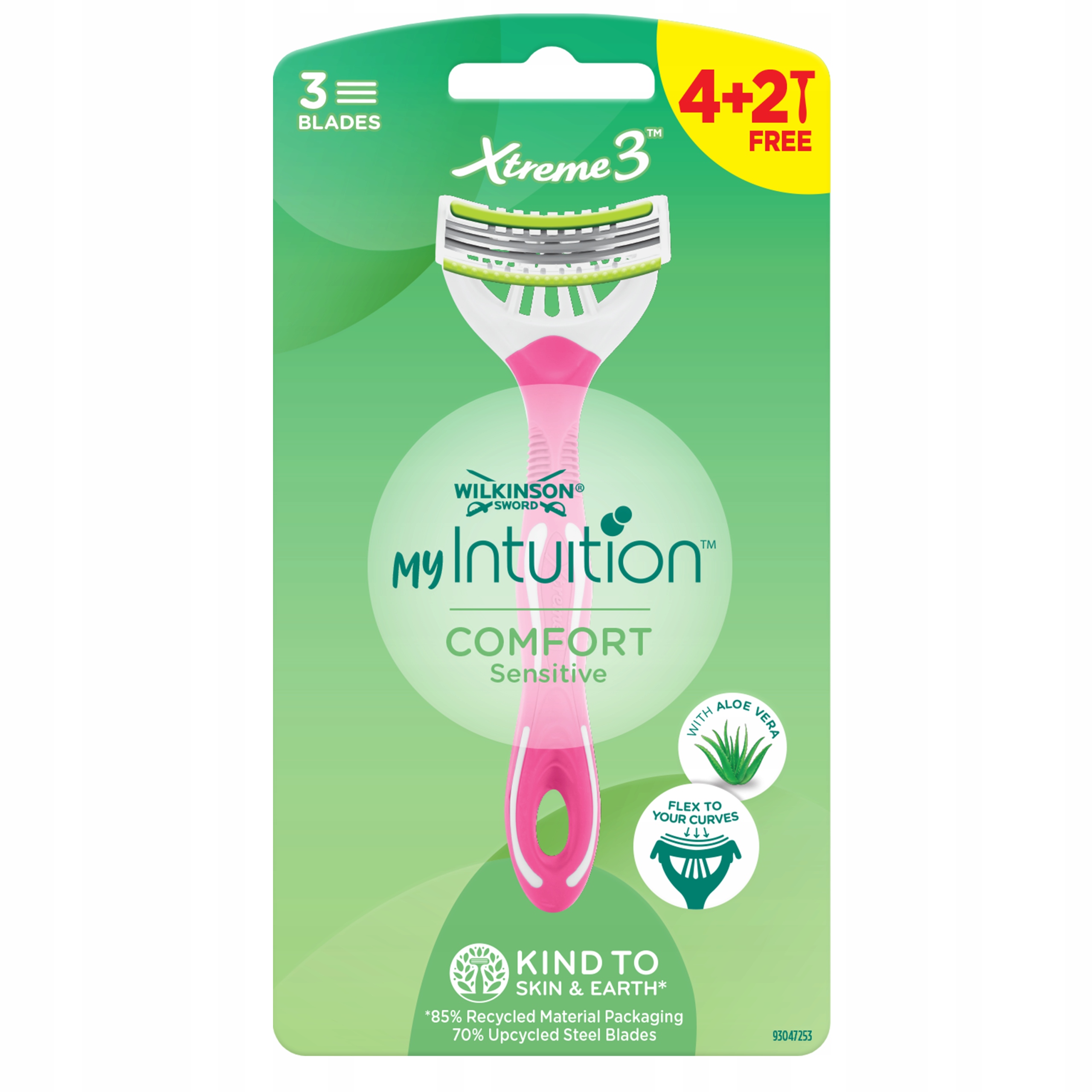 WILKINSON Sword Xtreme 3 Comfort Sensitive – Komfortowe golenie dla kobiet