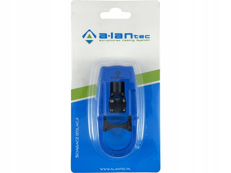 ML Kompaktowy ściągacz izolacji z ostrzem tnącym do kabli koncentrycznych ALANTEC – Niezbędne narzędzie dla profesjonalistów