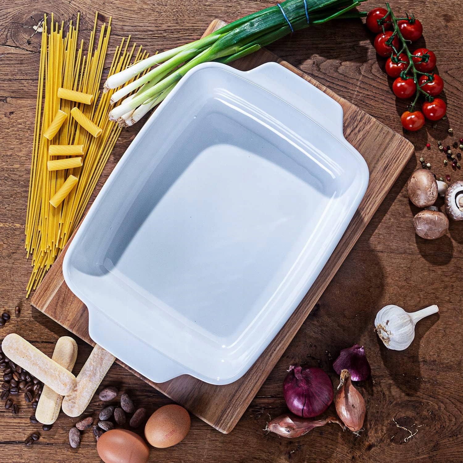 Doskonałe rozprowadzanie ciepła – Nieglazurowane dno dla równomiernego pieczenia