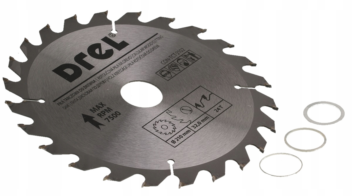 DREL Do Drewna 210mm 24T – Idealne narzędzie do szybkiego cięcia