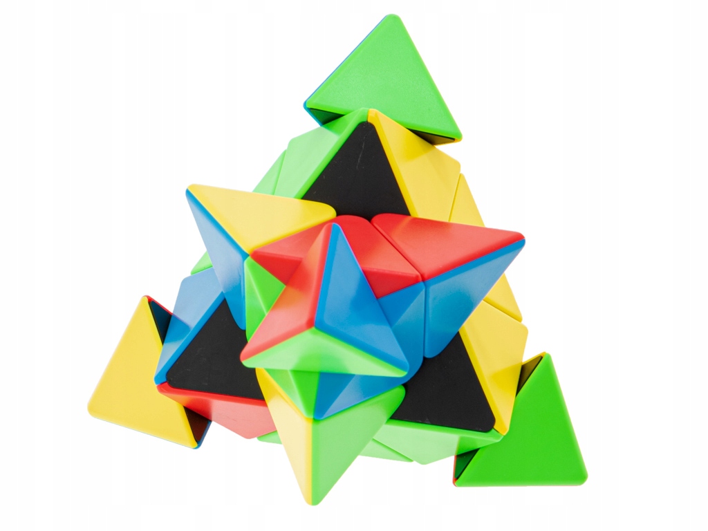 Jak działa Kostka łamigłówka PYRAMINX?