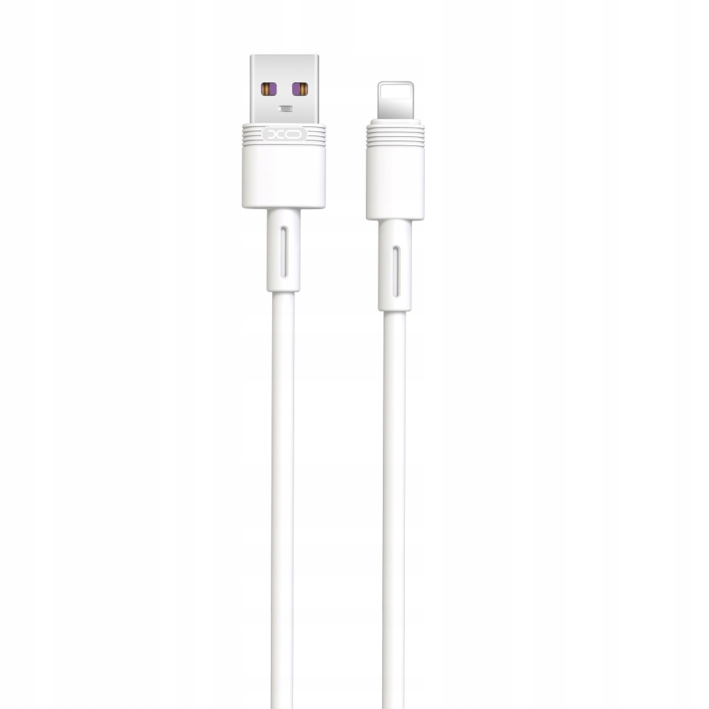 XO kabel NB-Q166 USB - Lightning 1,0 m 5A biały – Idealne rozwiązanie do ładowania