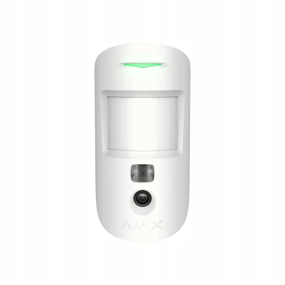 Ajax Systems 119282.310.WH1 Czujka ruchu z kamerą MotionCam HDR – Bezpieczeństwo na wyciągnięcie ręki