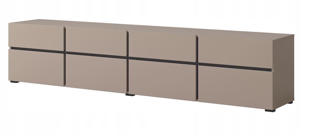 Nowoczesny design w kolorze congo i czarnym