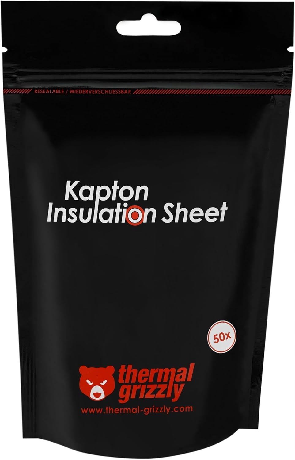 Arkusz izolacyjny Thermal Grizzly Kapton 10 x 60 mm – Wysoka jakość i wydajność