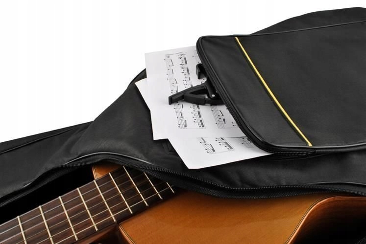 Praktyczne kieszenie na akcesoria muzyczne